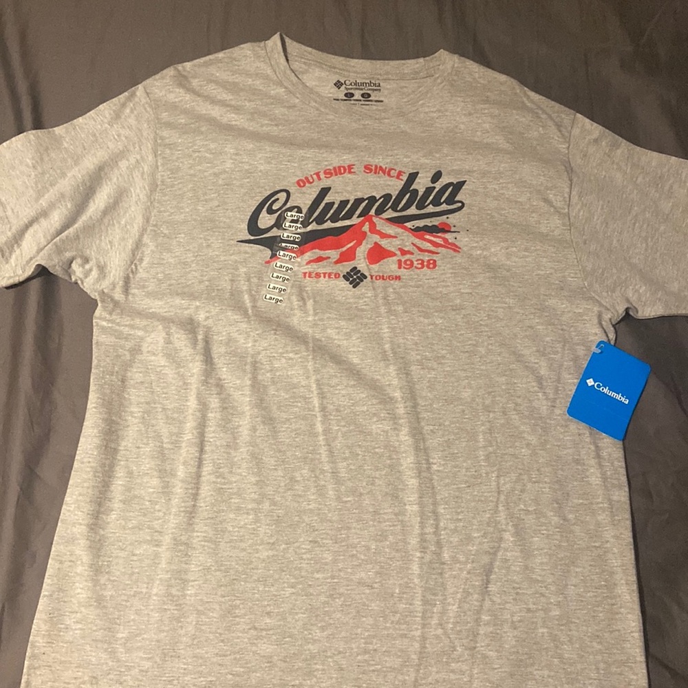 Columbia Gray Large Shirt